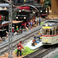 Gartenbahn 2024-12 Adventsausstellung - Modelleisenbahnclub Kreischa e.V.